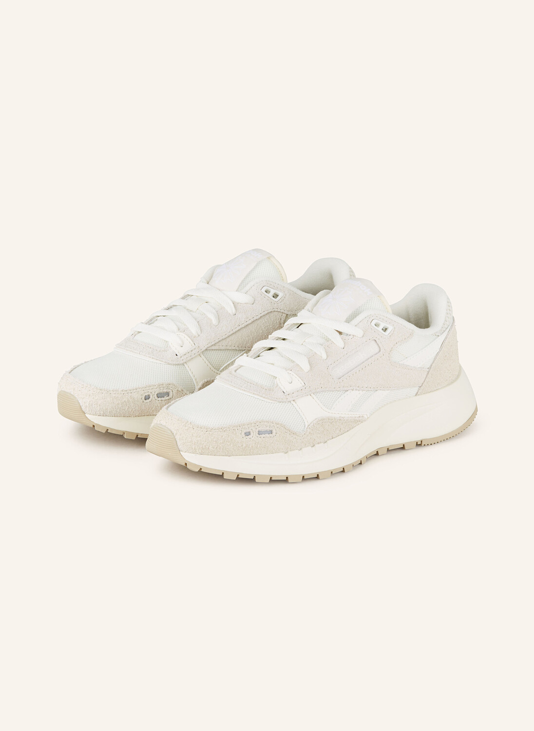 

Кроссовки classic leather 2400 Reebok, цвет ECRU/CREME