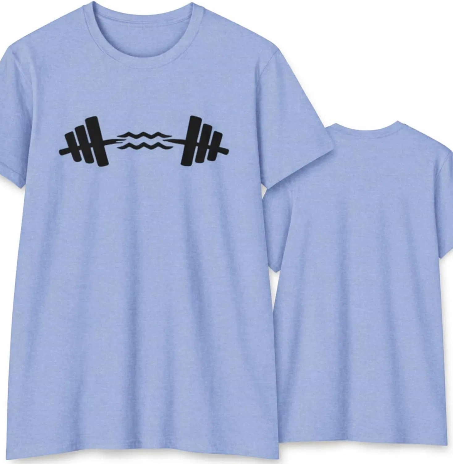 Футболка для тренировок Aquarius Gym Shirt, Heather Heavy Metal