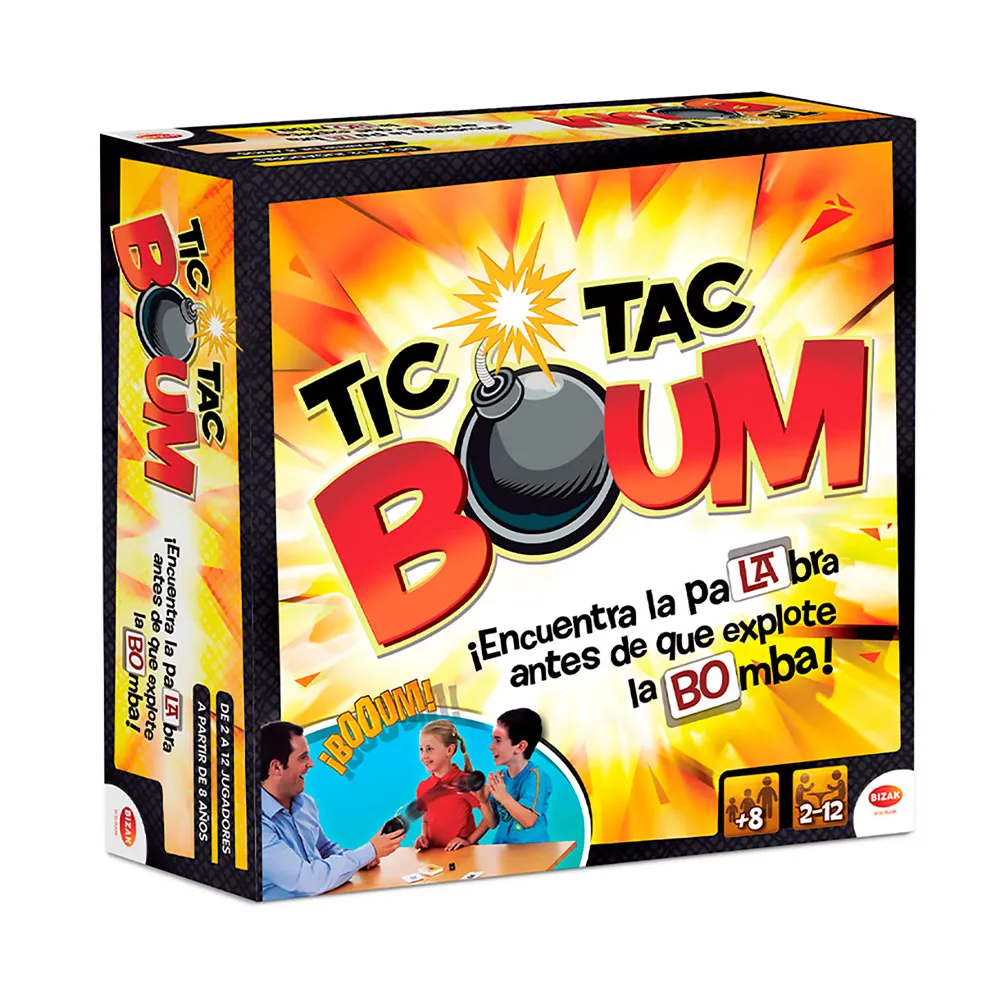 

Настольная игра Bizak Tick Tock Boom, мультиколор