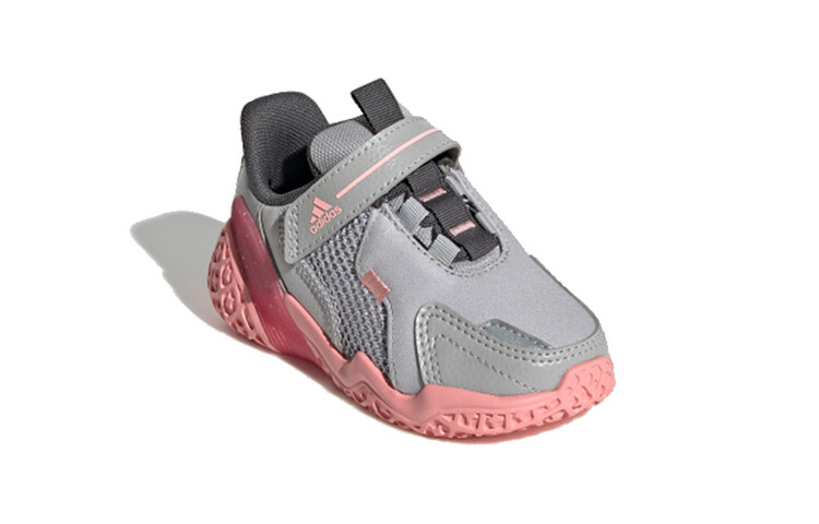Кроссовки adidas 4Uture Toddler Shoes TD Low-top Gray/Pink — фото 3