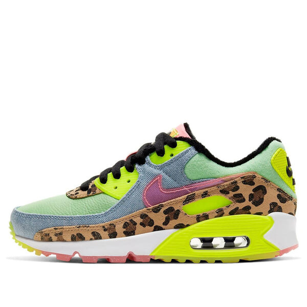 Кроссовки air max 90 lx Nike, зеленый