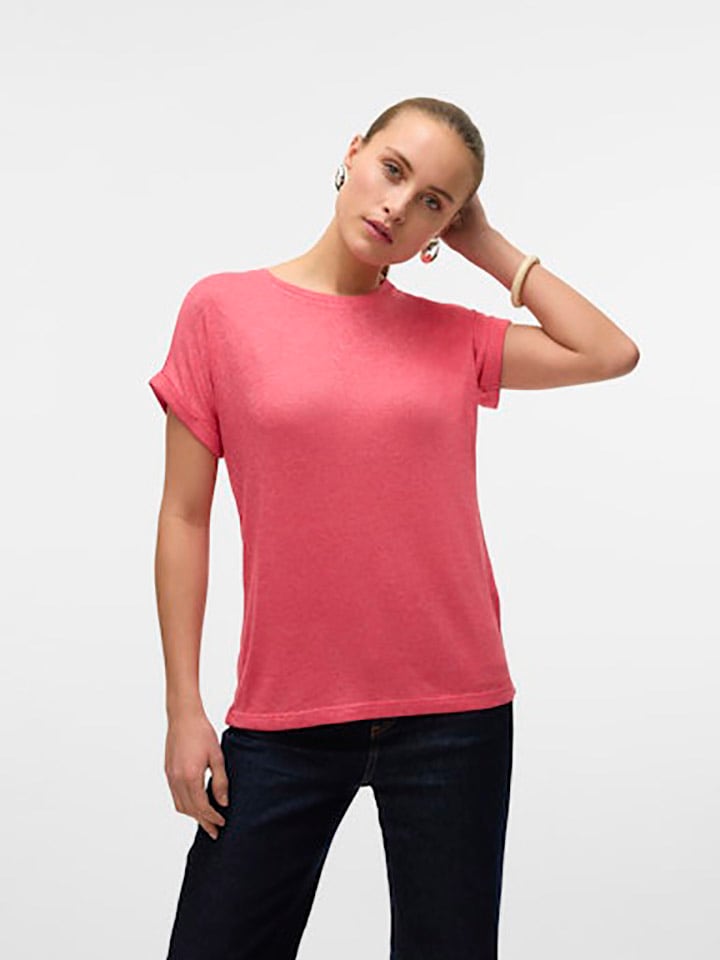 

Футболка Vero Moda, фуксия