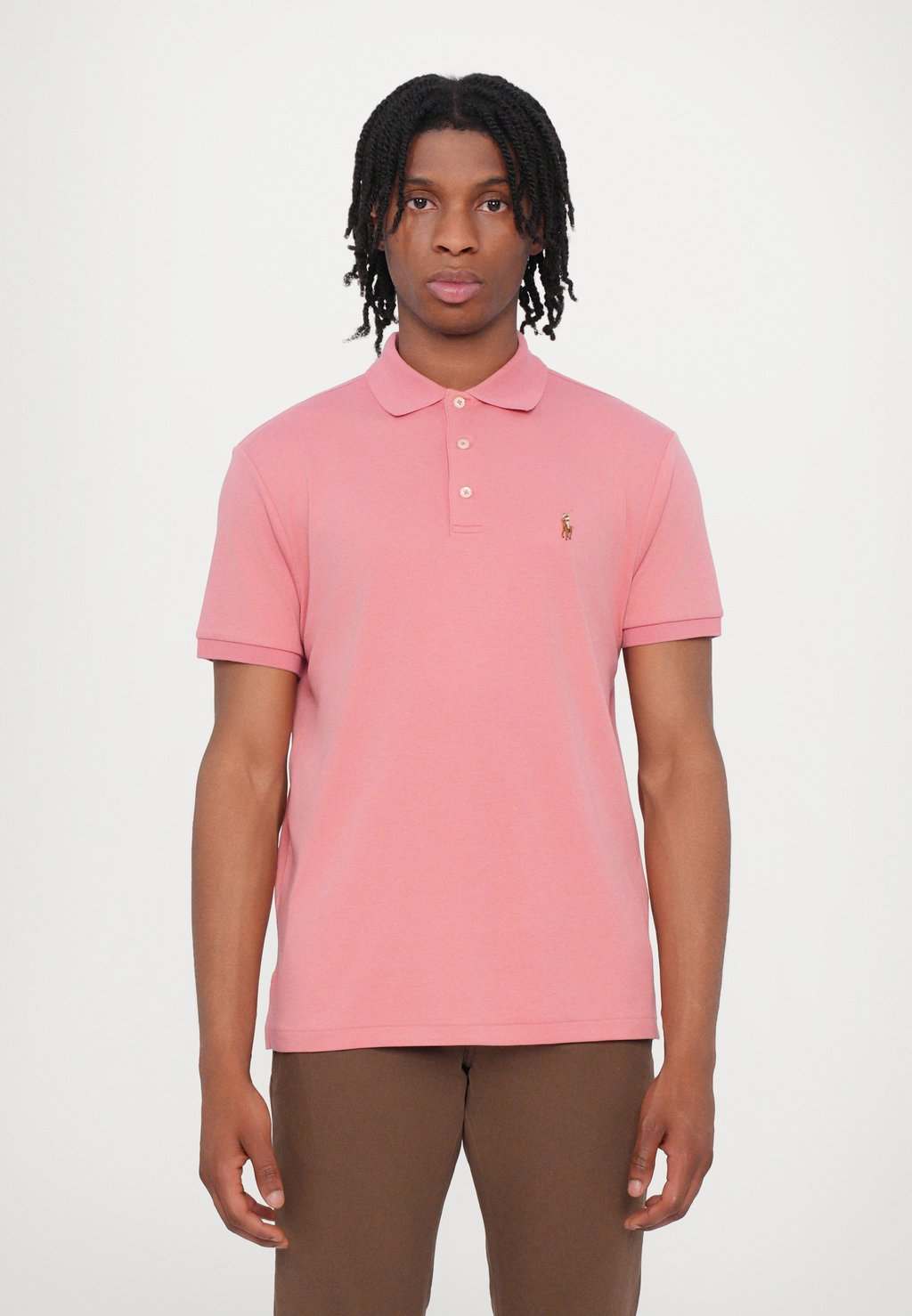 

Рубашка поло SHORT SLEEVE Polo Ralph Lauren, розовый