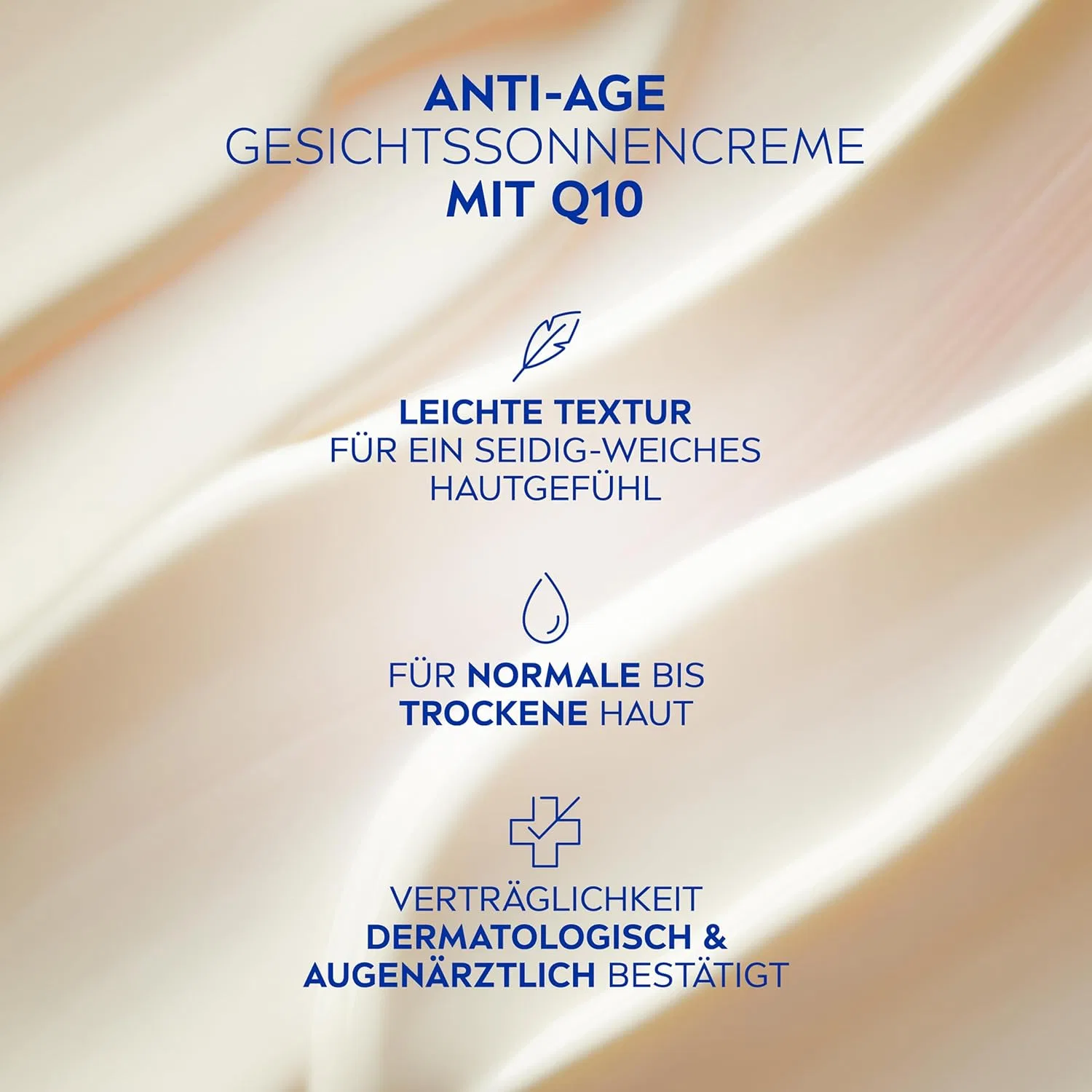 Солнцезащитный крем для лица SPF 50 «UV Face Q10 Anti-Age» от NIVEA SUN Nivea — фото 3