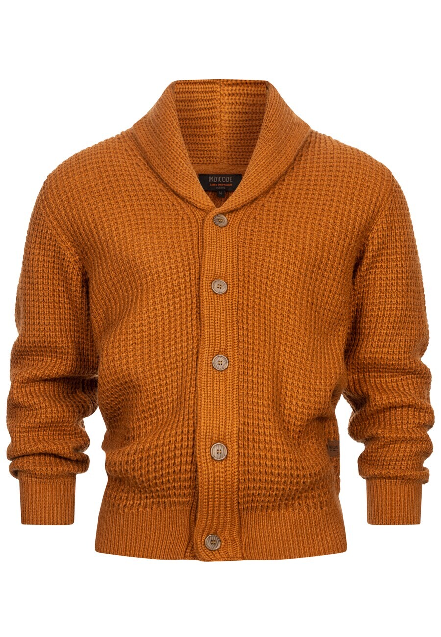 

Вязаный кардиган INDICODE JEANS Knit Cardigan Brandox, коричневый