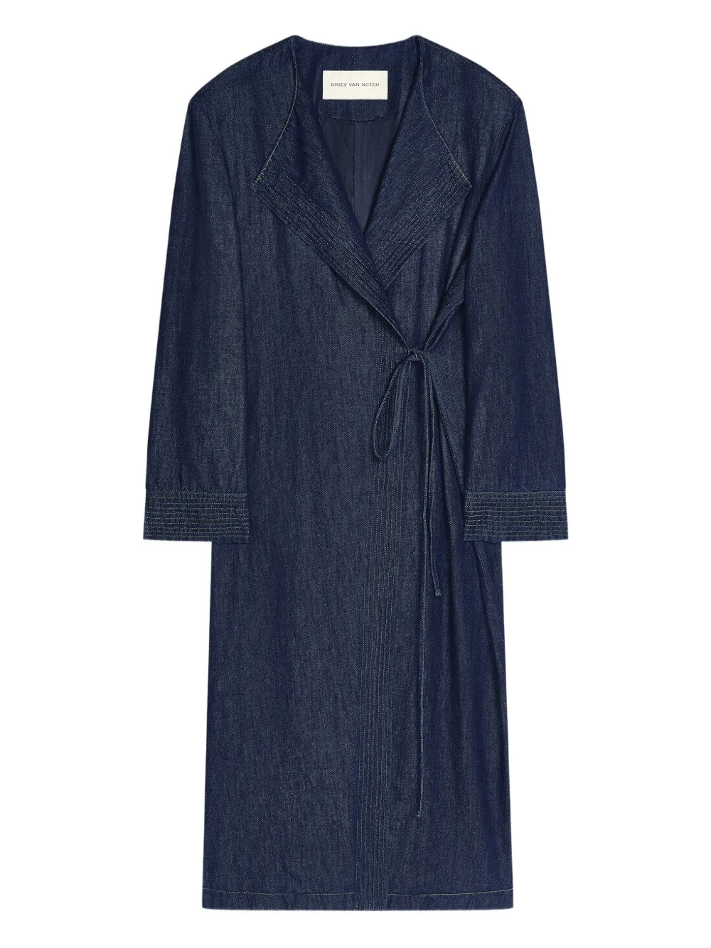 

Джинсовое пальто DRIES VAN NOTEN, синий
