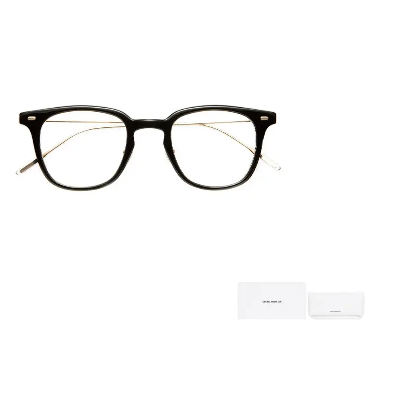 

GENTLE MONSTER Бустер 01 Очки с квадратной оправой, Black