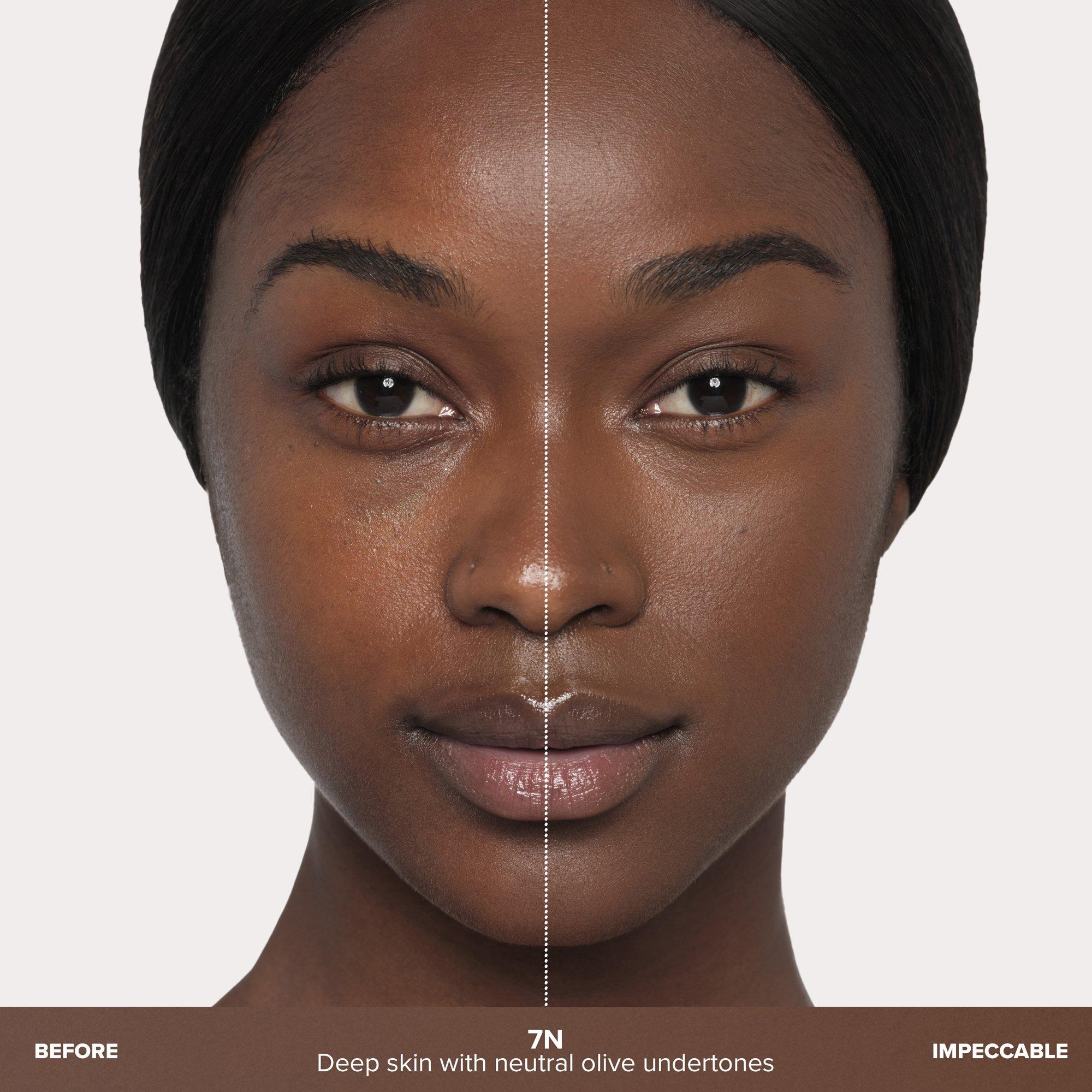 

Безупречная матирующая тональная основа, создающая эффект второй кожи. Anastasia Beverly Hills, 7N (deep skin with neutral olive undertones)