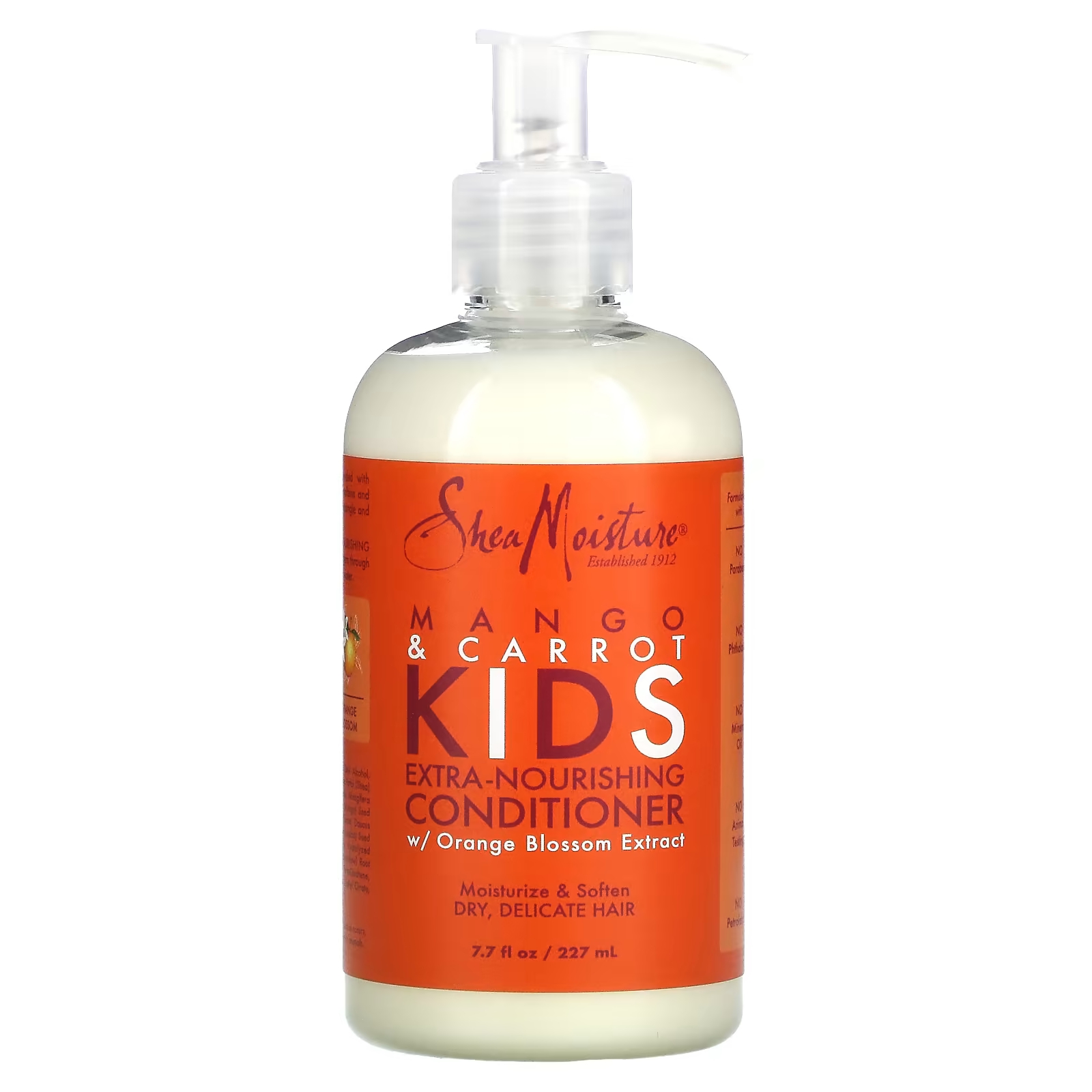 

Кондиционер для сухих и нежных волос SheaMoisture Kids манго и морковь