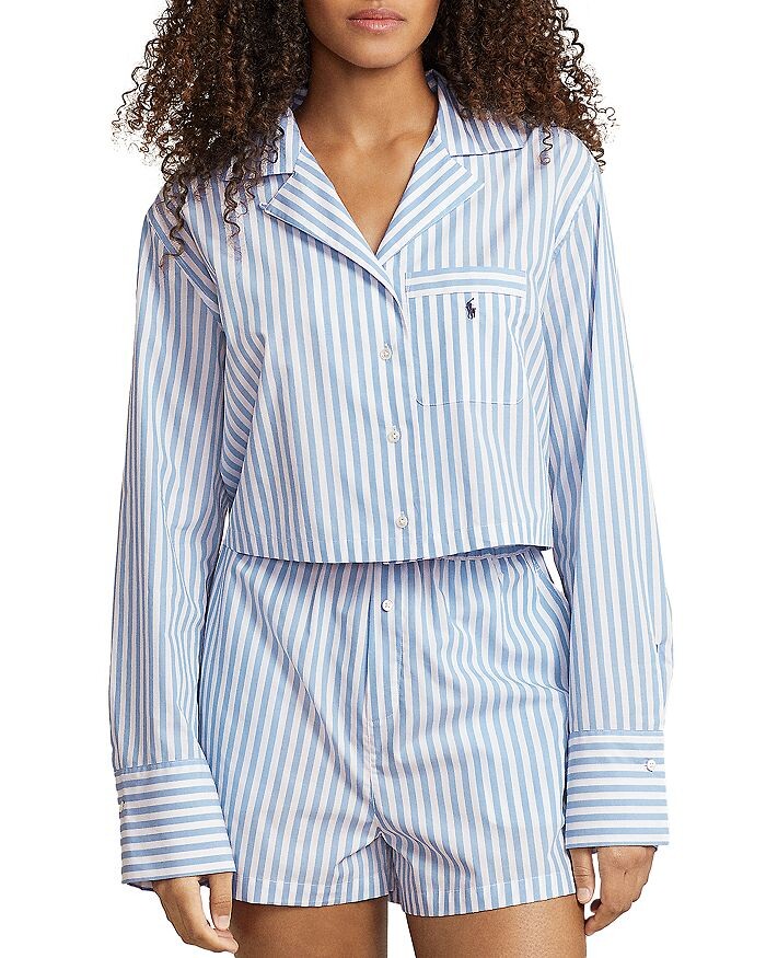 Укороченная рубашка и комплект для сна боксеров Polo Ralph Lauren — фото 2