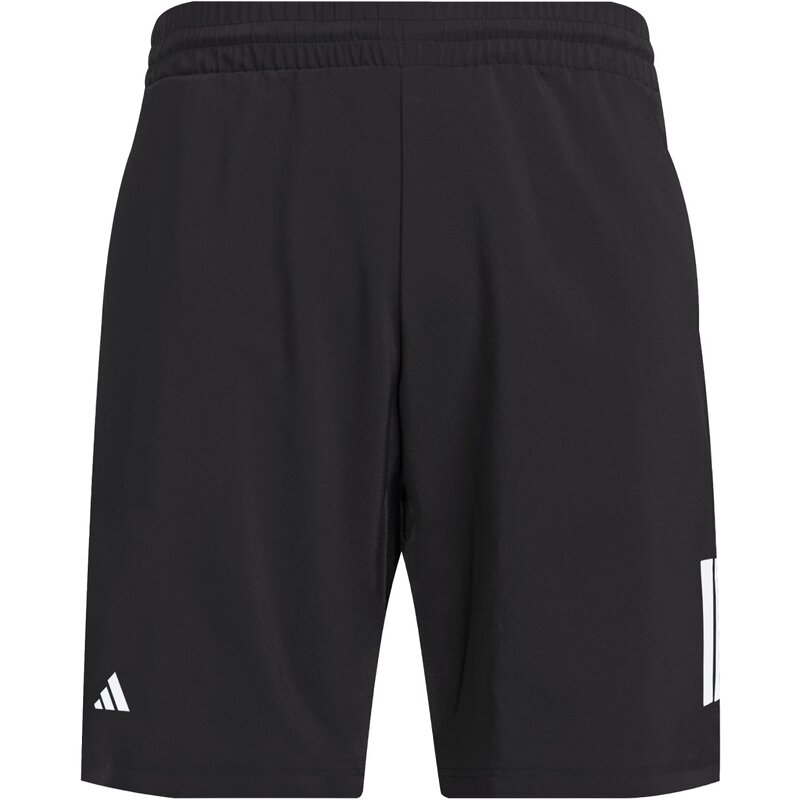 Шорты клубные теннисные 3-полоски детские Adidas, черный — фото 3