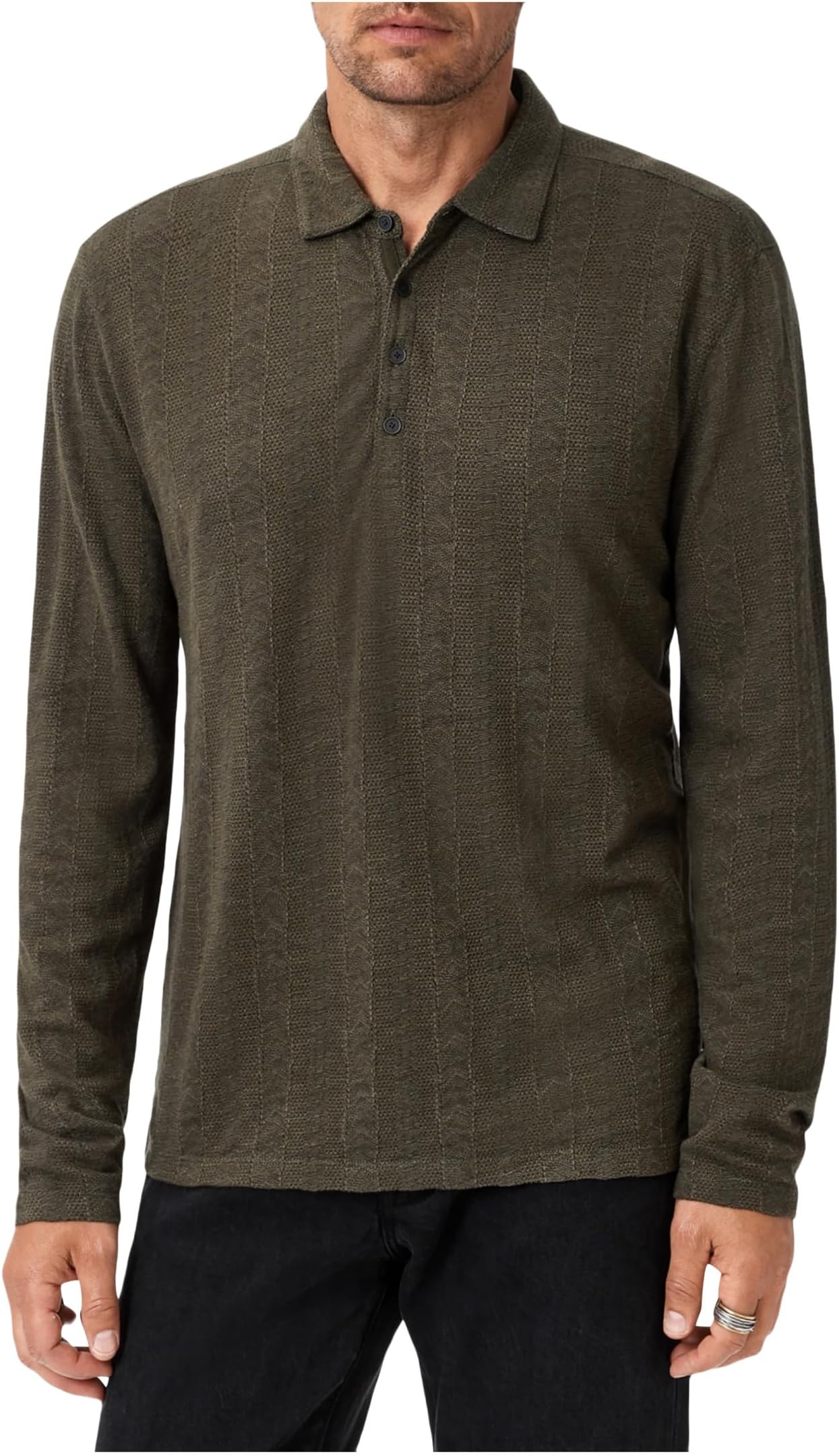 

Мужское поло Jalen K7021W25 John Varvatos, Dark Olive