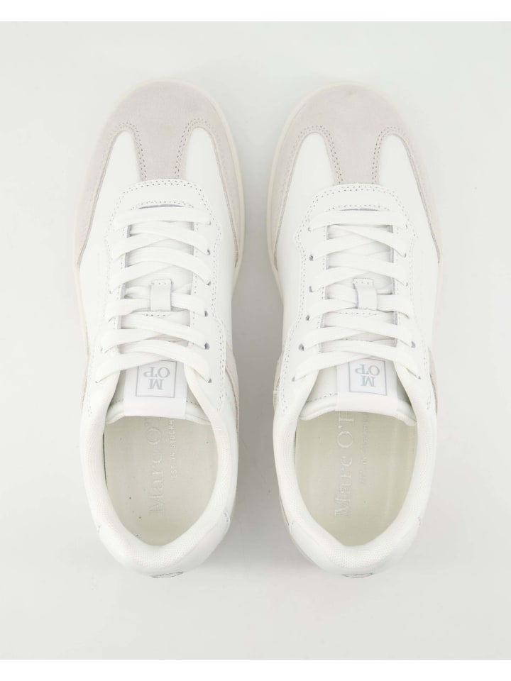 Элегантные туфли на шнуровке Marc O'Polo Shoes, белый — фото 4