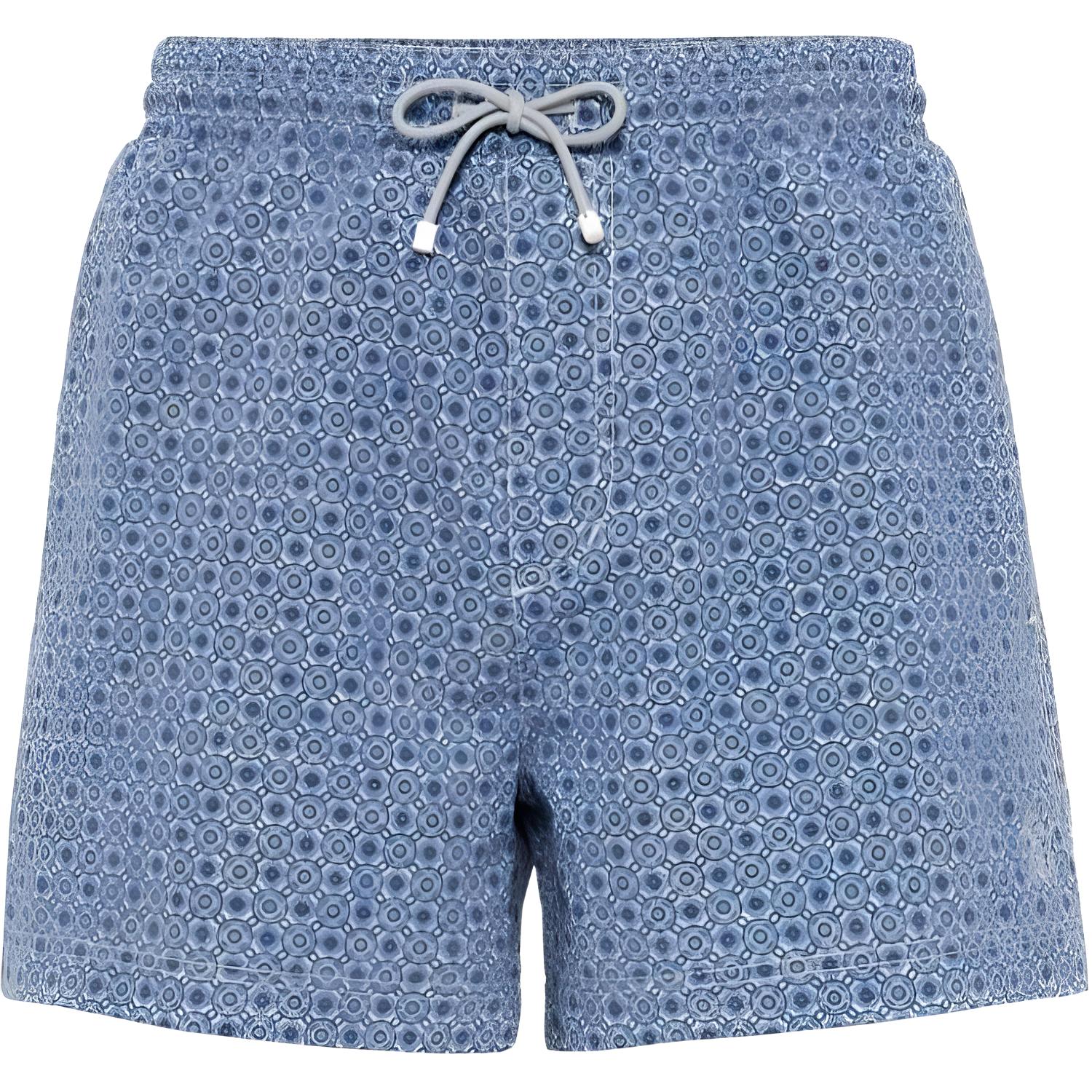 

Brunello Cucinelli Пляжные шорты SS24 для мужчин, синие