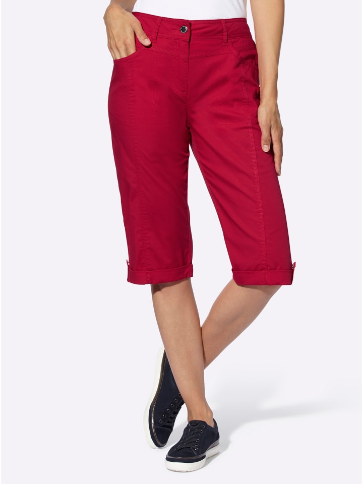 

WITT WEIDEN Бермудские шорты красного цвета