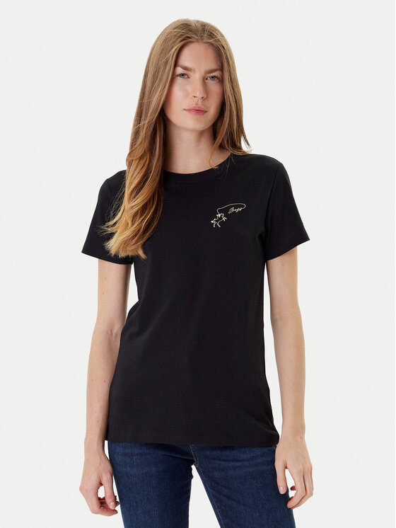 

Футболка regular fit C_Esogo_3 50545288 Boss, чёрный