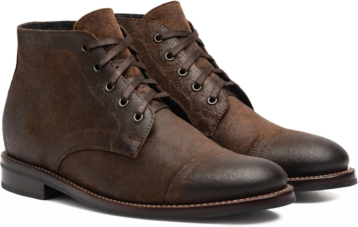 Ботинки для мужчин Thursday Boot Company Cadet с носком кап-то, мокко — фото 3