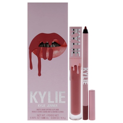 

Набор матовых помад 704 Sweater Weather для женщин 0,10 унций Kylie Cosmetics