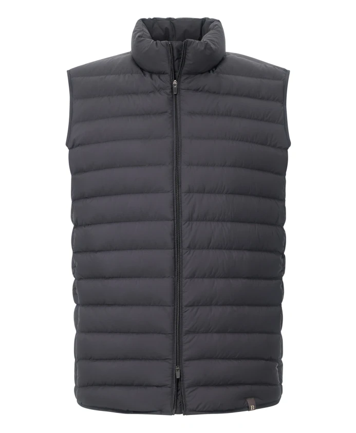 

Жилет из технической ткани с гусиным пухом Boggi Milano, синий