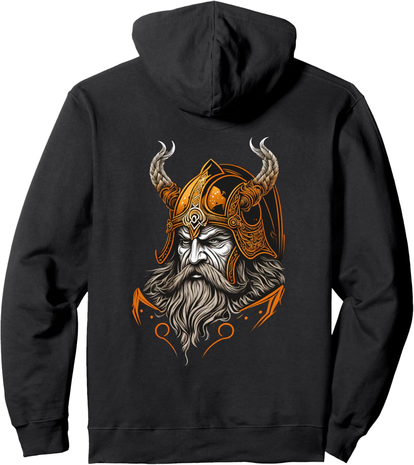 

Худи Valhalla Viking Odin Nordic Culture Viking Gift Hoodie For Men, черный