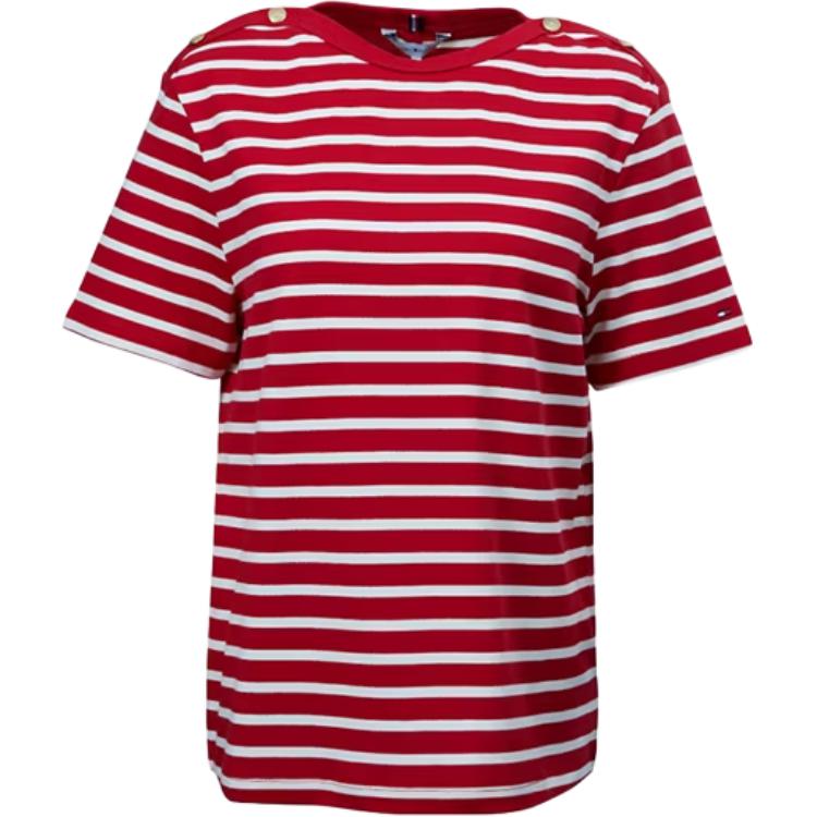 

Tommy Hilfiger Женская футболка красная, Красный, Tommy Hilfiger Женская футболка красная