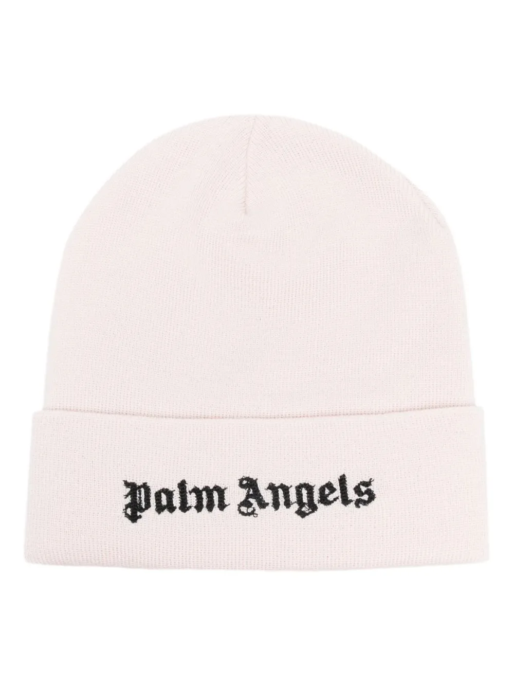 

Шерстяная шапка бини с вышитым логотипом PALM ANGELS, нейтральный