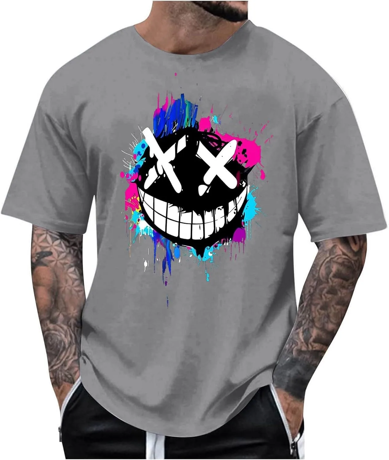 

Футболка мужская Oversized Short Sleeve с принтом OSFVNOXV