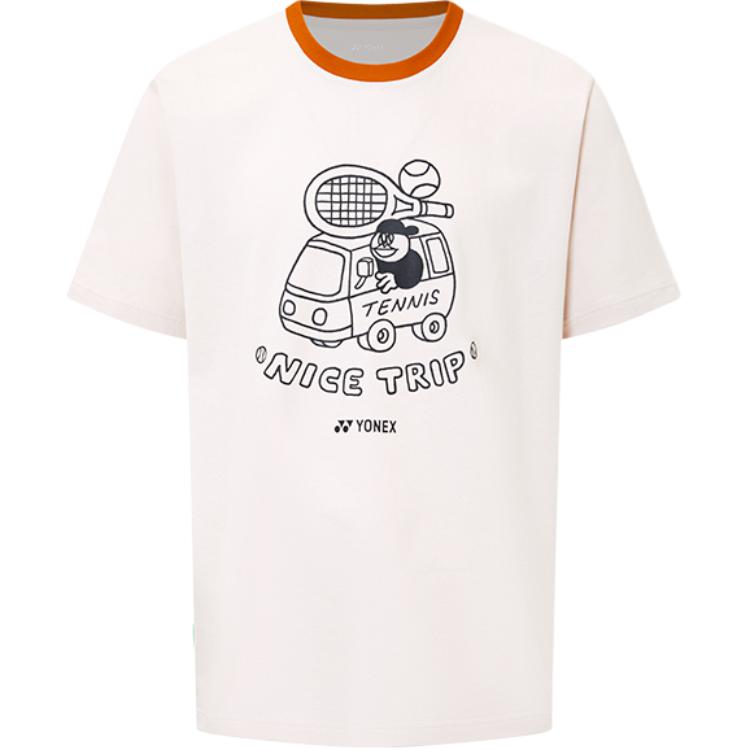 

Футболка тренировочной серии Men's YONEX, Greige