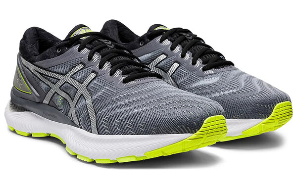 Кроссовки гелевые нимбус 22 облегченный показ Asics, серый — фото 3