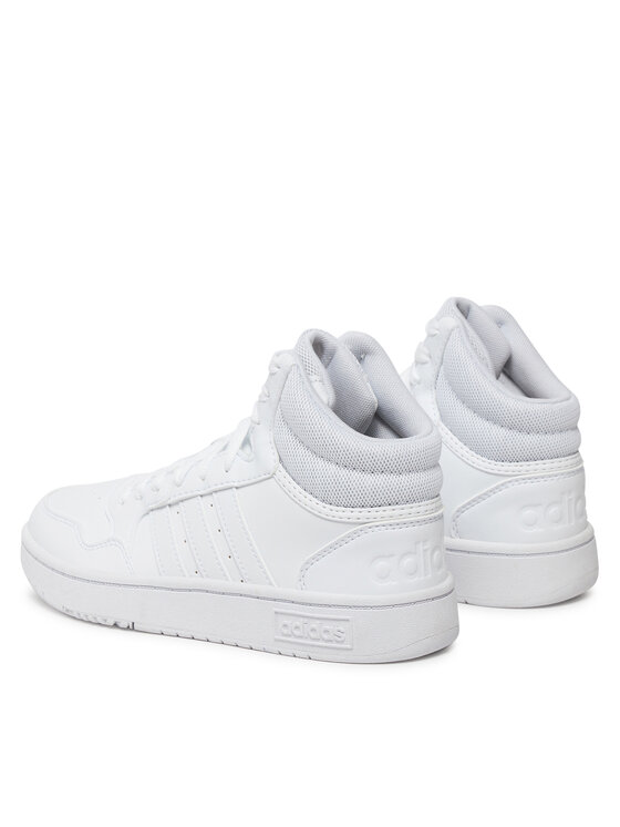 Кроссовки Hoops 3.0 Mid Lifestyle Basketball Classic Vintage ID9838 Adidas, белый — фото 3