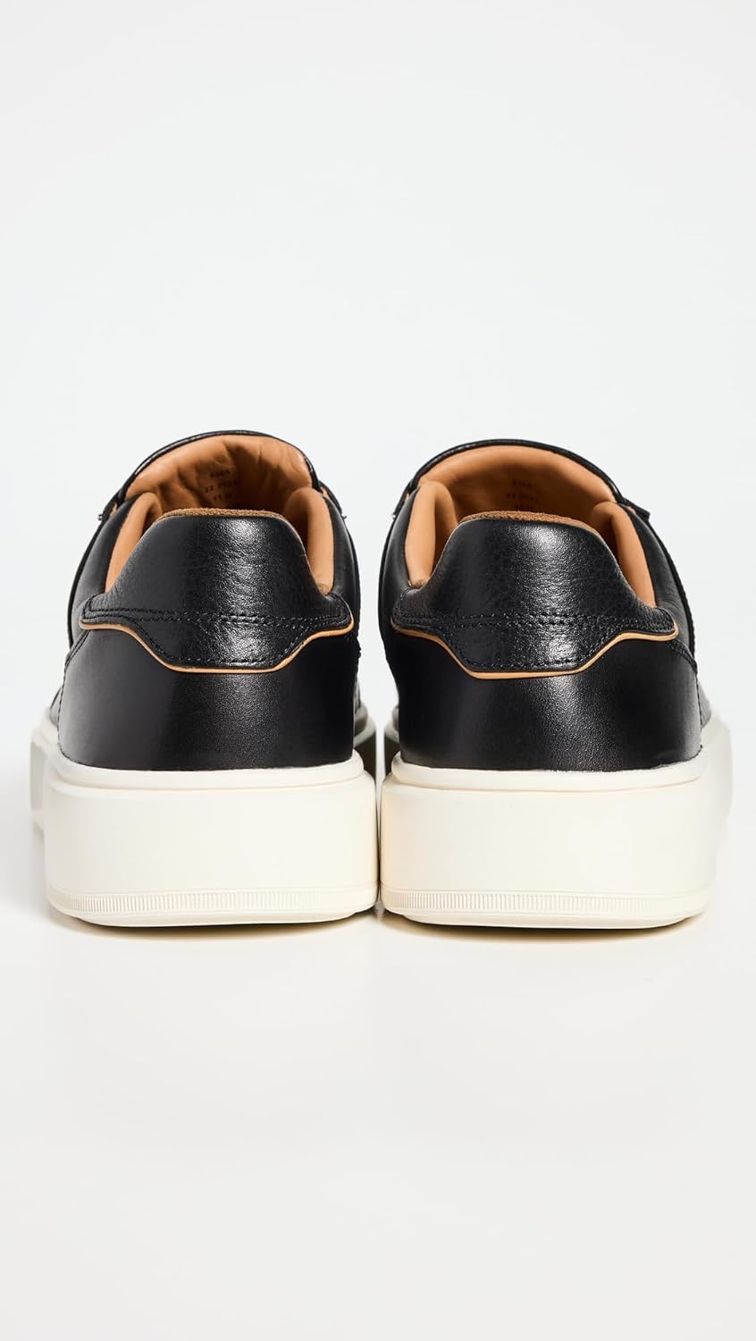 Мужские кожаные кроссовки Allen Edmonds Oliver, черный — фото 3