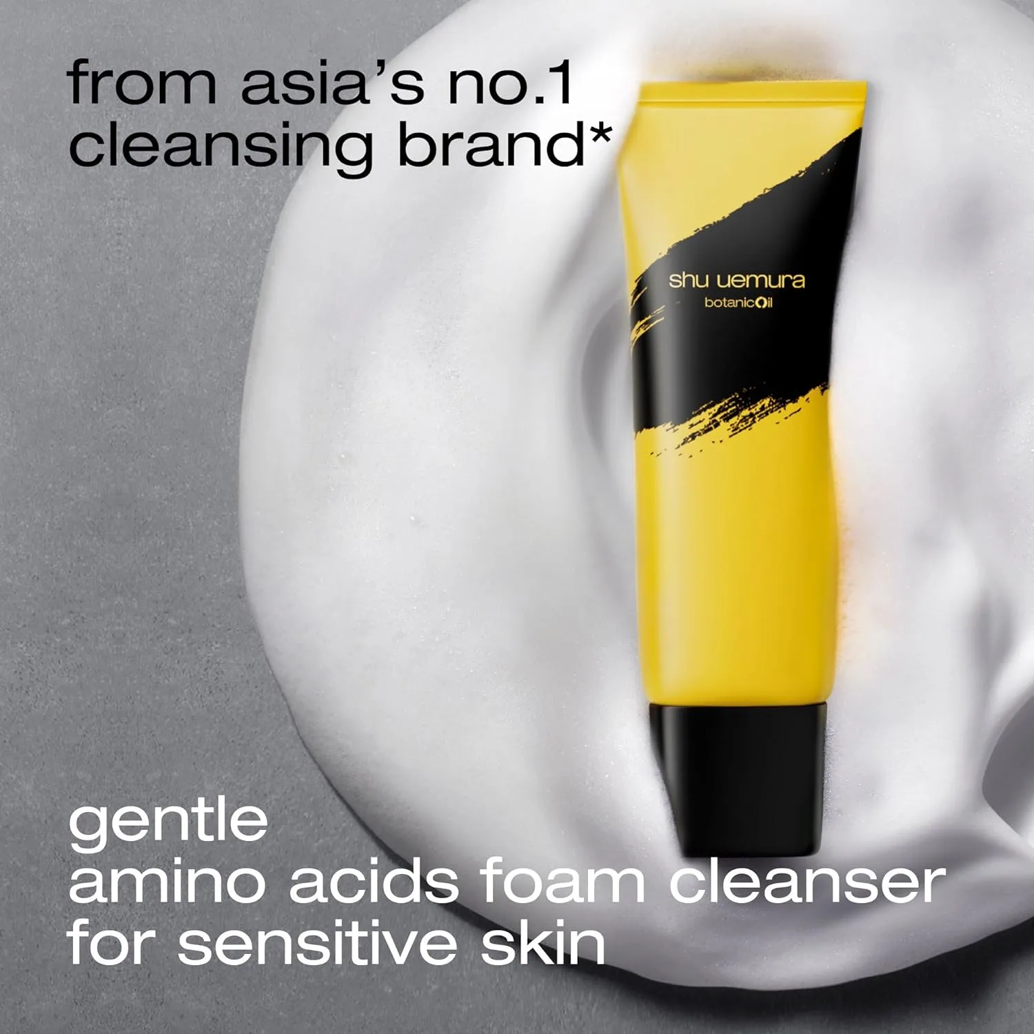 Пенка для умывания Shu Uemura — Очищающая пенка для лица Botanicoil Indulging Cleansing Foam, нежное средство для, 127 мл — фото 2