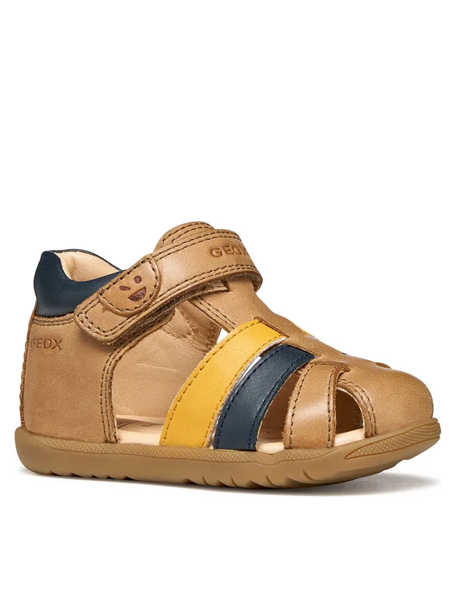 Geox Сандалии B Sandal Macchia Boy B254VA 0CL78 CT6F4 коричневые — фото 2