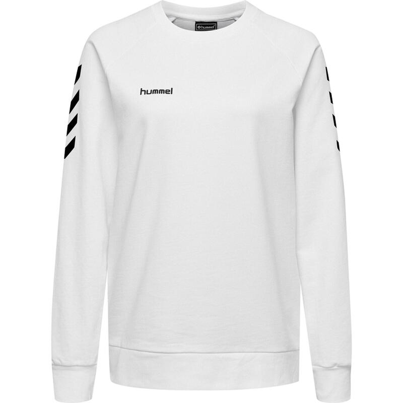 

Толстовка Hmlgo женская мультиспорт HUMMEL, цвет weiss