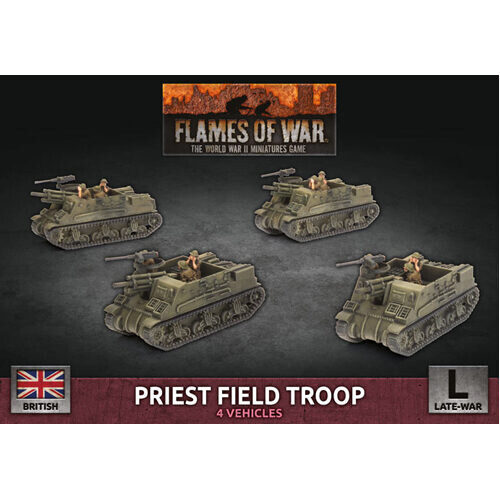 

Фигурки Flames Of War: Priest Field Troop (X4 Plastic)