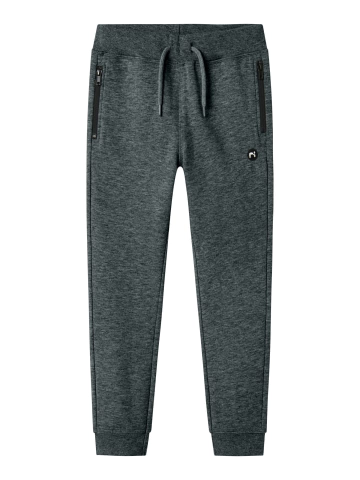 

Спортивные брюки name it, темно-серый меланж