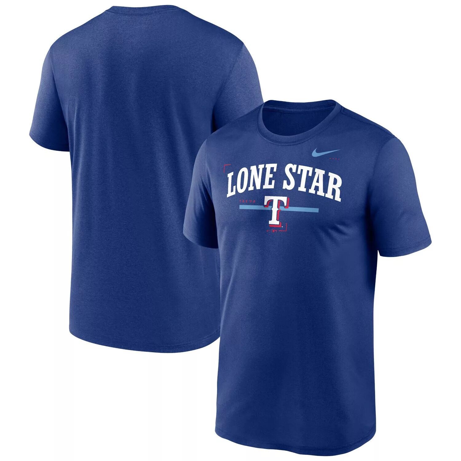 

Мужская футболка Nike Royal Texas Rangers Local Legend