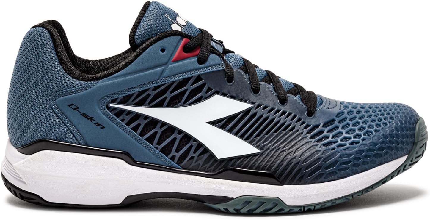 Мужские теннисные кроссовки Diadora Speed Competition 7 для всех типов покрытия, белый/черный — фото 2