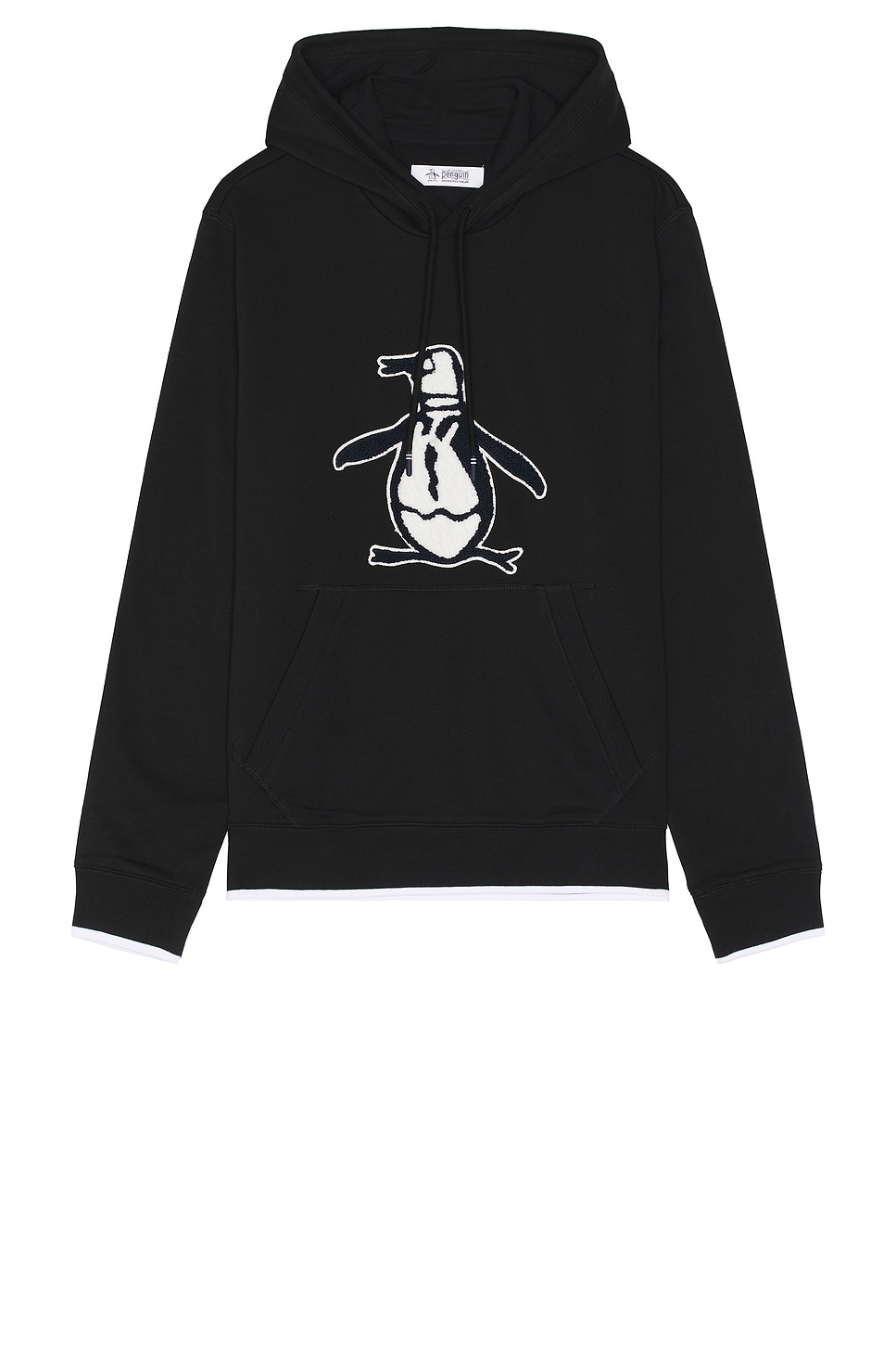 

Толстовка с капюшоном из флиса boucle pete Original Penguin, черный
