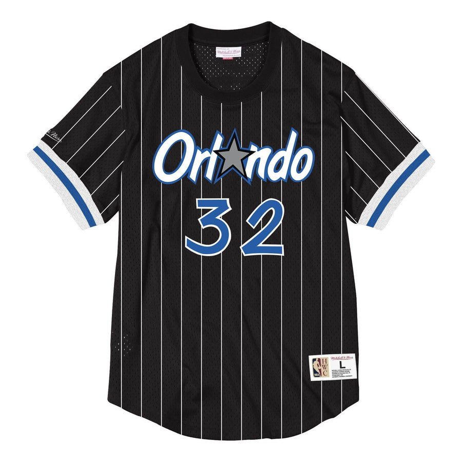 

Футболка Mitchell & Ness x NBA Orlando Magic Name and Number Mesh T-shirt 'Shaquille O'Neal 32', черный