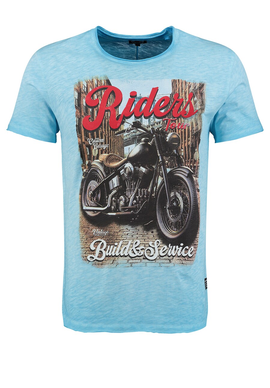 

Рубашка Key Largo Tour, небесно-синий