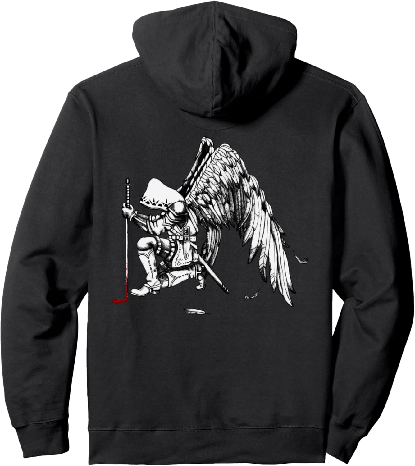 

Худи «Архангел-воин Апокалипсиса» Everiris Art Tees, черный