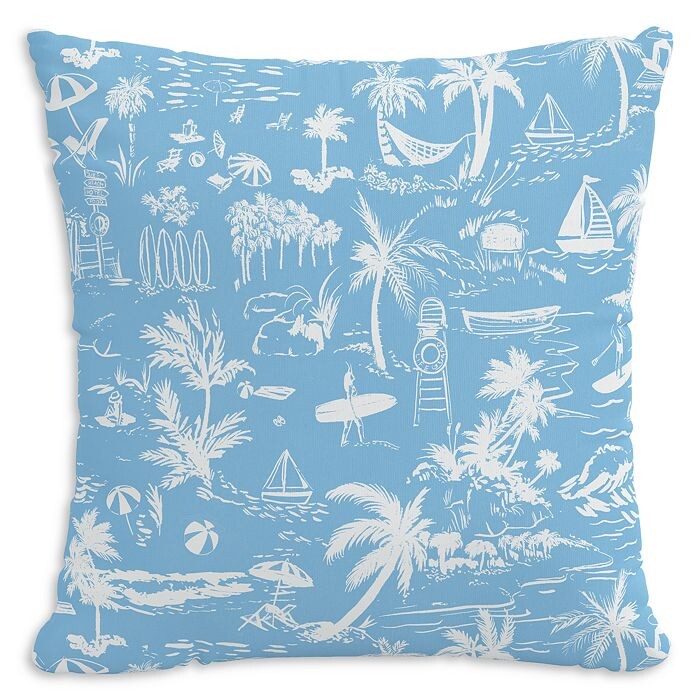 

Серая уличная подушка Malin x Cloth & Company, 20 x 20 дюймов, синий