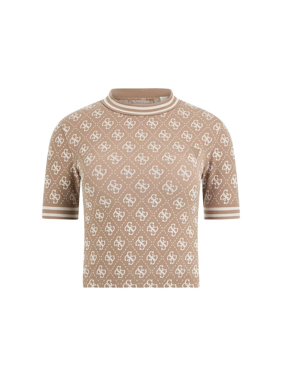 

Топ GUESS, светло-коричневый