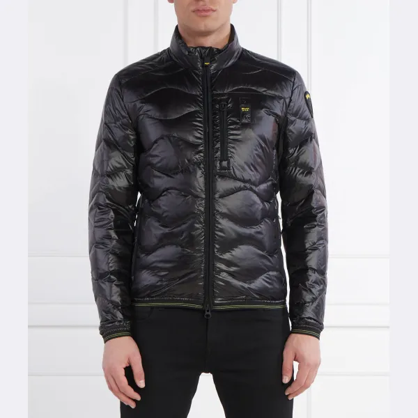 

Пуховик стандартного кроя Blauer, черный