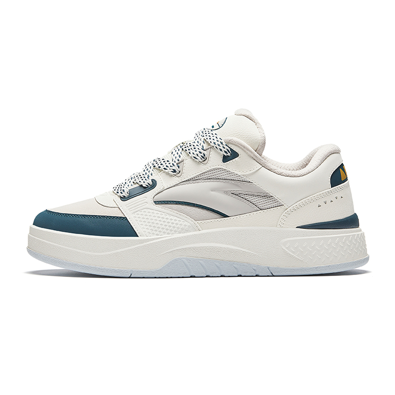 

ANTA Кроссовки для скейтбординга Ao You Height Increasing Lightweight Low top мужские, цвет Ivory White