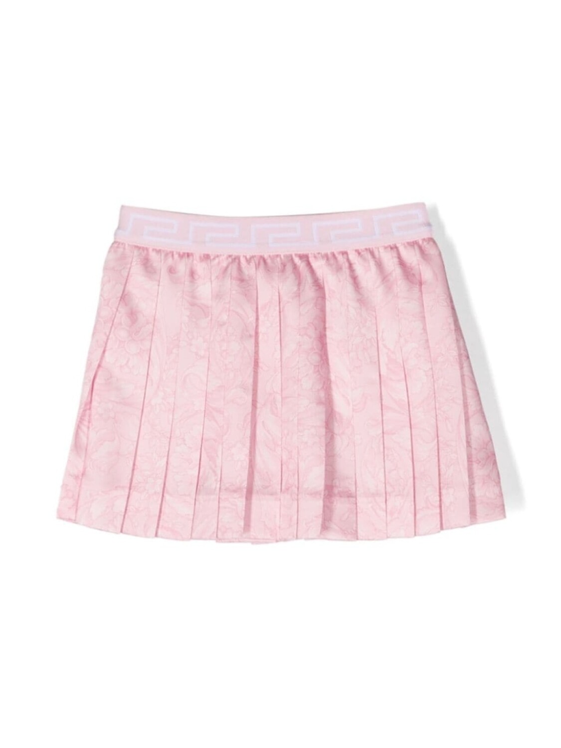 

Versace Kids юбка с узором Greca, розовый