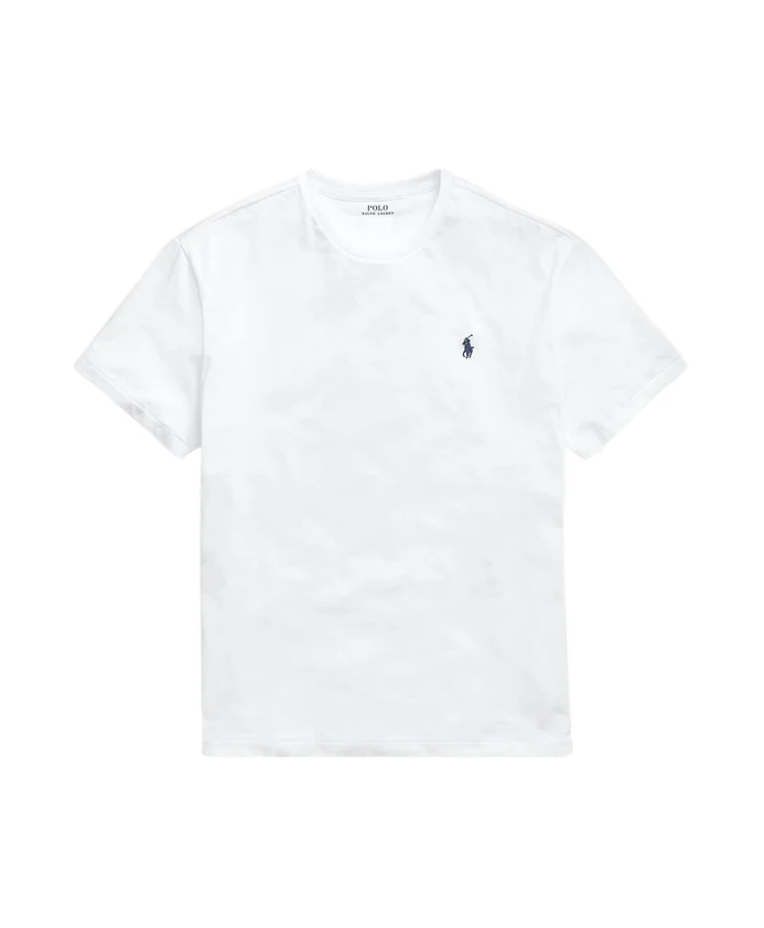 

Классическая хлопковая футболка Polo Ralph Lauren, белый