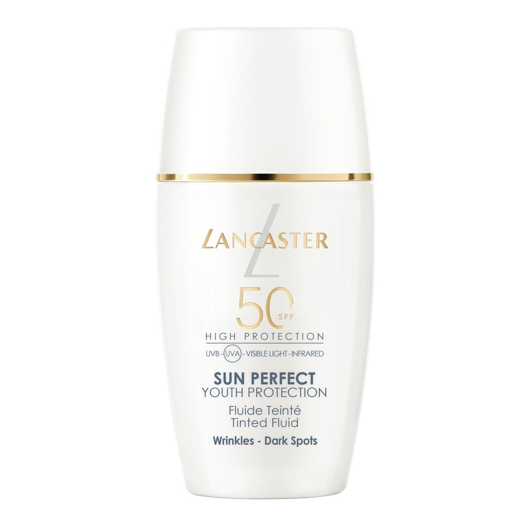 

Солнцезащитный крем sun perfect infinite glow fluid spf 50 Lancaster, объем 30 мл
