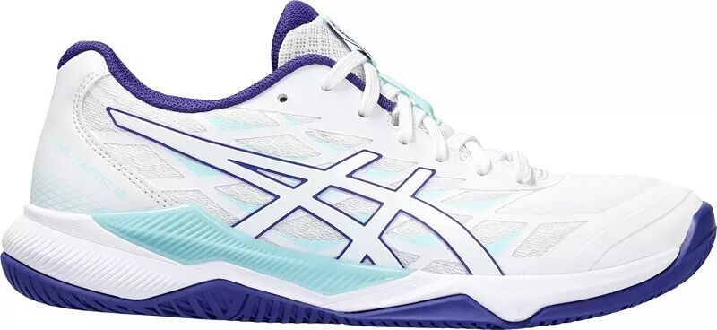

Женские волейбольные кроссовки Asics Gel-Tactic, белый/фиолетовый